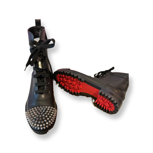 Christian Louboutin spiked boots